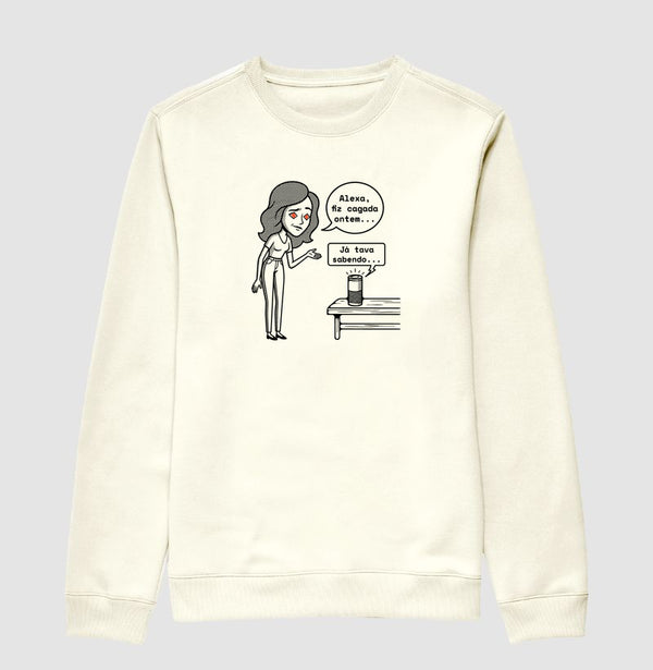 Suéter Moletom Off-White Unissex - Confissão Virtual