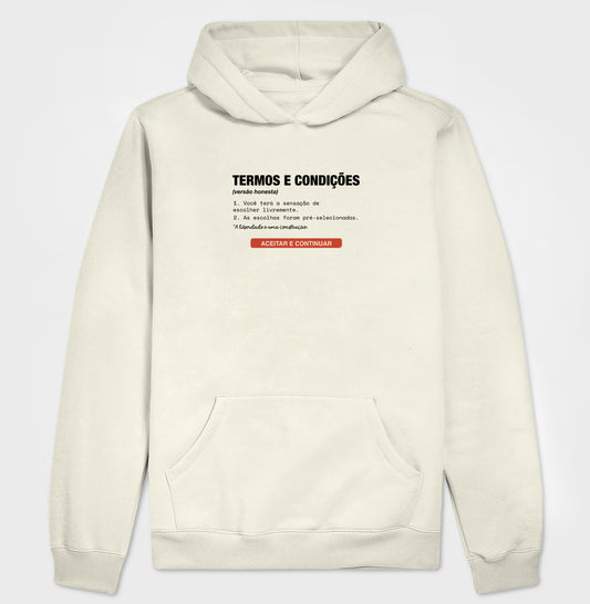Moletom Hoodie Off-White Unissex - Default Honesto