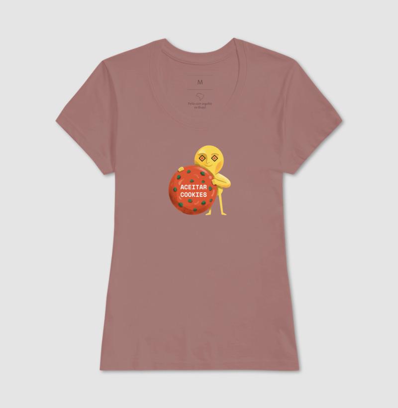 Camiseta Baby Look Rose - Candy Click | Exallaxe