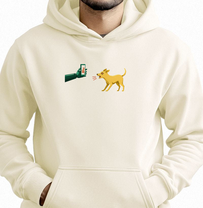 Moletom Hoodie Off-White Unissex - Pixel Instinto | Exallaxe