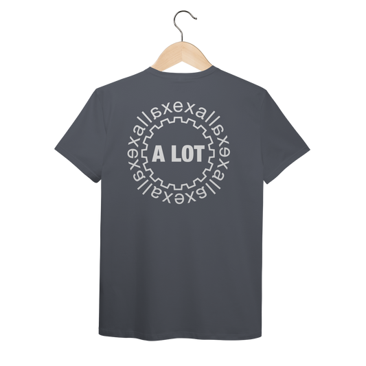 Camiseta Cinza Chumbo PIMA Unissex - Escape In
