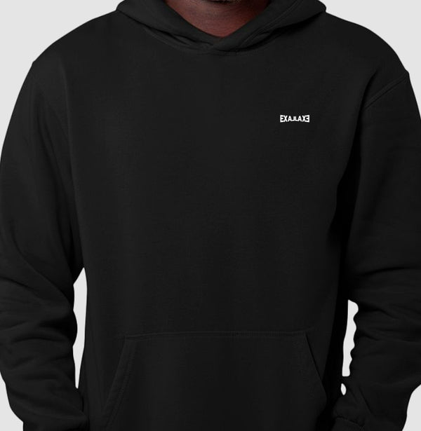 Moletom Hoodie Preto Unissex - Anonymous Manifest | Exallaxe