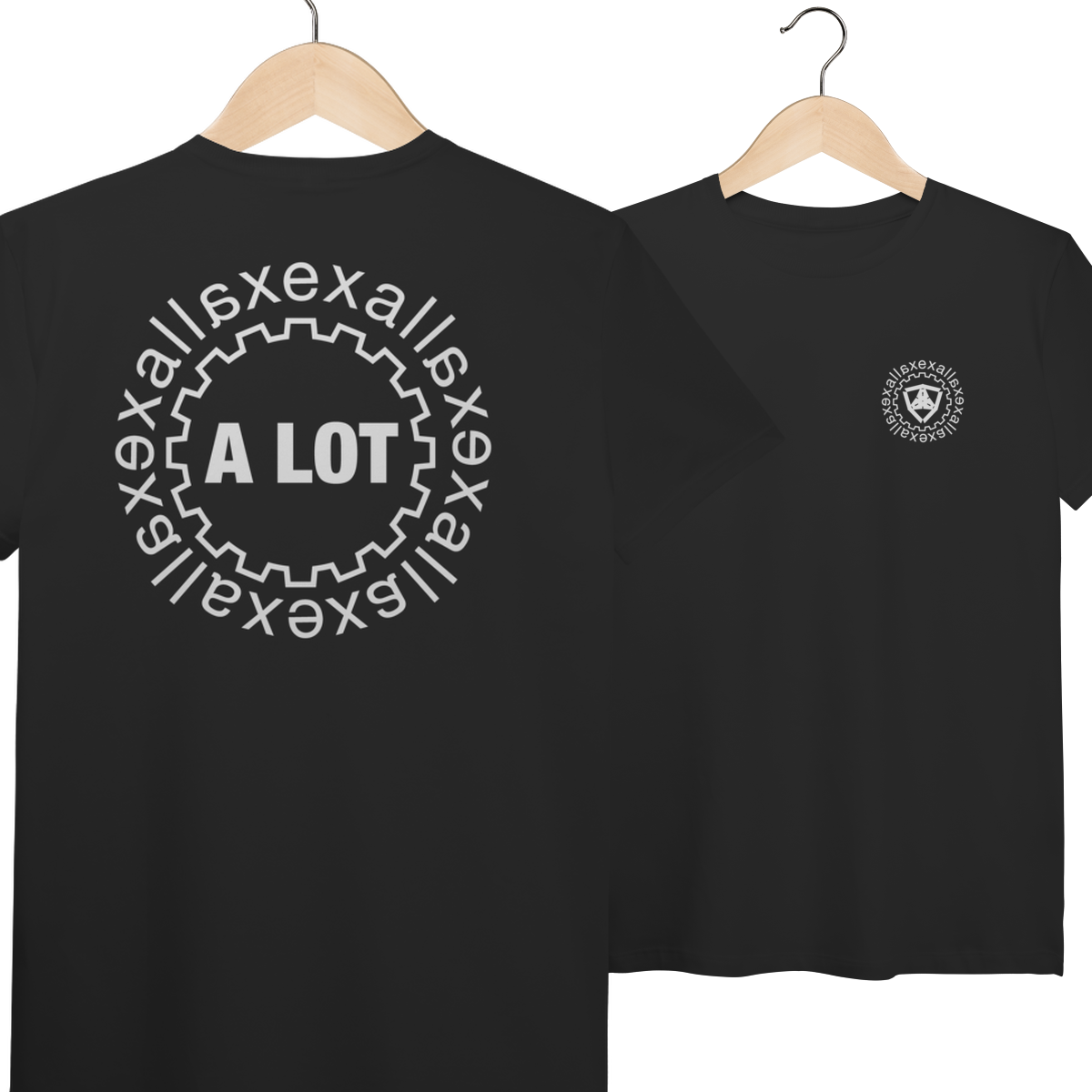 Camiseta Preta PIMA Unissex - Escape In