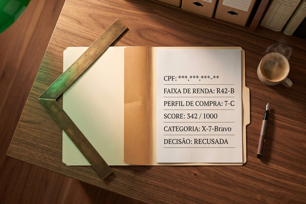Sua etiqueta chegou antes de você.