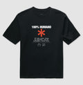 Camiseta Oversized Preta Unissex - Decomposition Label | Exallaxe