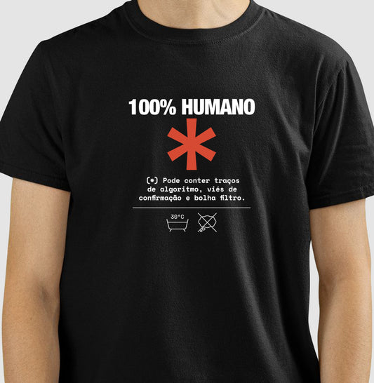 Camiseta Preta Unissex - Decomposition Label | Exallaxe