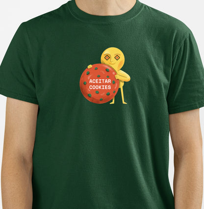 Camiseta Verde Unissex - Candy Click | Exallaxe