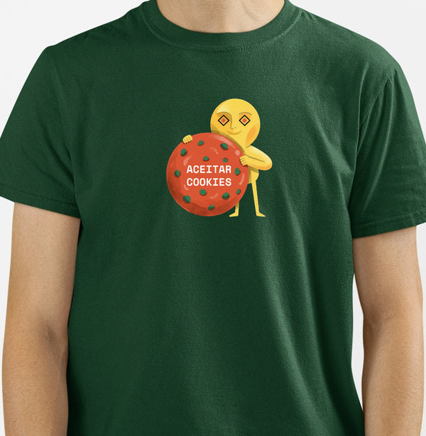 Camiseta Verde Unissex - Candy Click | Exallaxe