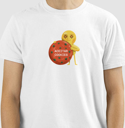 Camiseta Branca Unissex - Candy Click