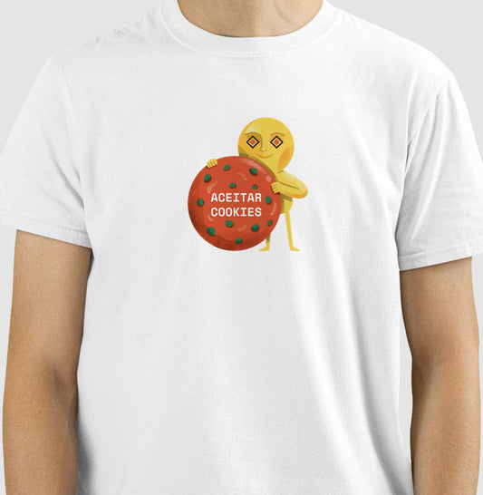 Camiseta Branca Unissex - Candy Click