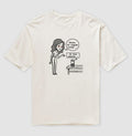 Camiseta Oversized Off-White Unissex - Confissão Virtual | Exallaxe