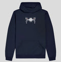 Moletom Hoodie Azul Marinho Unissex - Eloquência Muda | Exallaxe