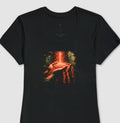Camiseta Baby Look Preta - Memória Transviada | Exallaxe