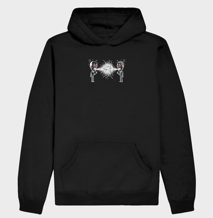 Moletom Hoodie Preto Unissex - Eloquência Muda | Exallaxe
