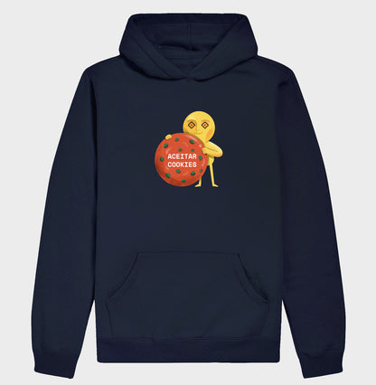 Moletom Hoodie Azul Marinho Unissex - Candy Click