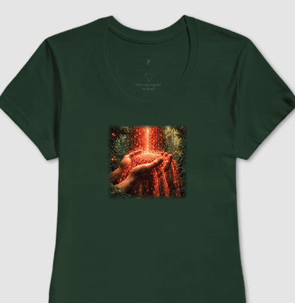 Camiseta Verde Feminina - Memória Transviada
