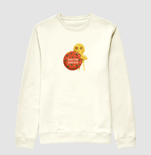 Suéter Moletom Off-White Unissex - Candy Click | Exallaxe