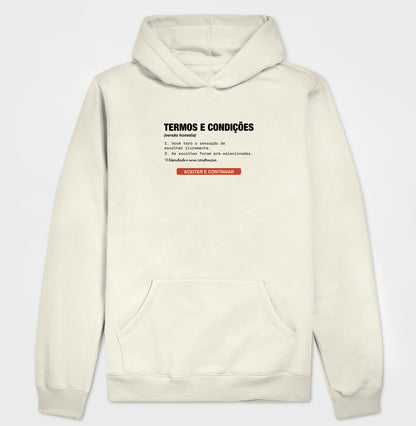 Moletom Hoodie Off-White Unissex - Default Honesto