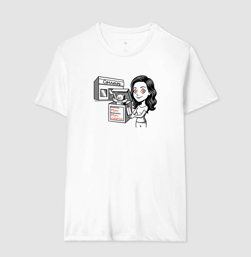 Camiseta Branca Unissex - Destinatário Importador | Exallaxe