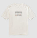 Camiseta Oversized Off-White Unissex - Indução Soberana | Exallaxe