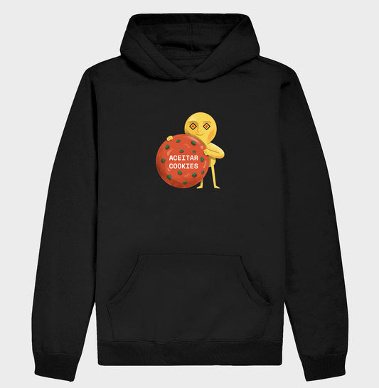 Moletom Hoodie Preto Unissex - Candy Click