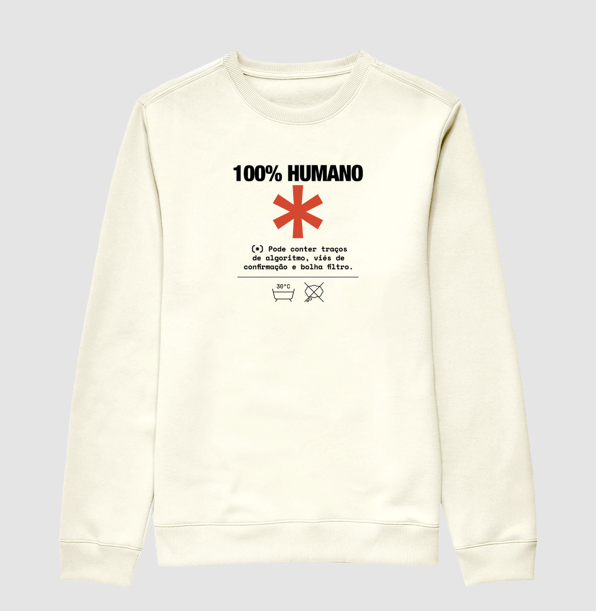 Suéter Moletom Off-White Unissex - Decomposition Label | Exallaxe