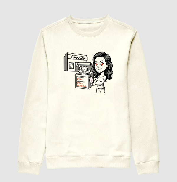 Suéter Moletom Off-White Unissex - Destinatário Importador | Exallaxe