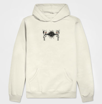 Moletom Hoodie Off-White Unissex - Eloquência Muda | Exallaxe