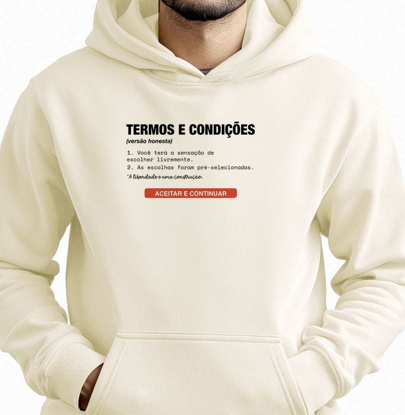 Moletom Hoodie Off-White Unissex - Default Honesto