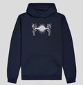 Moletom Hoodie Azul Marinho Unissex - Eloquência Muda