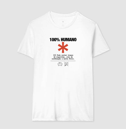 Camiseta Branca Unissex - Decomposition Label | Exallaxe