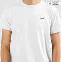 Camiseta Branca PIMA Unissex - Anonymous Manifest | Exallaxe