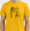 Camiseta Mostarda Unissex - Confissão Virtual | Exallaxe