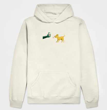 Moletom Hoodie Off-White Unissex - Pixel Instinto | Exallaxe