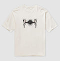 Camiseta Oversized Off-White Unissex - Eloquência Muda