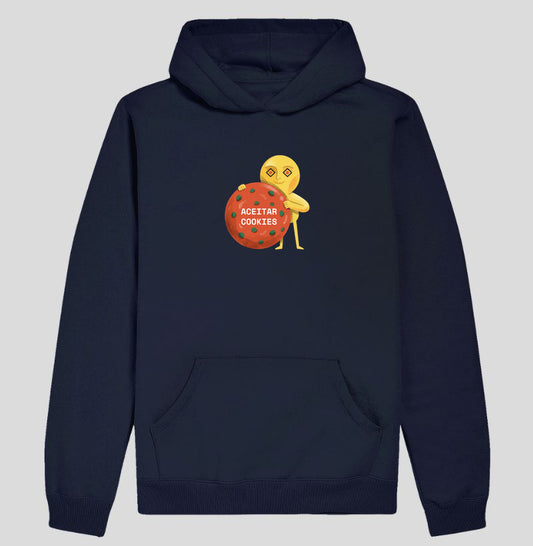 Moletom Hoodie Azul Marinho Unissex - Candy Click | Exallaxe