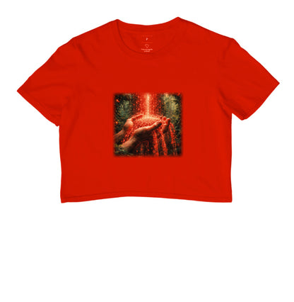 Cropped Vermelho - Memória Transviada | Exallaxe