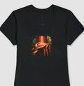 Camiseta Preta Feminina - Memória Transviada