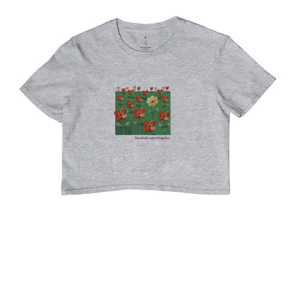 Cropped Cinza - Padrão SIncopático | Exallaxe