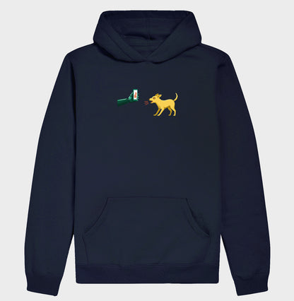 Moletom Hoodie Azul Marinho Unissex - Pixel Instinto | Exallaxe