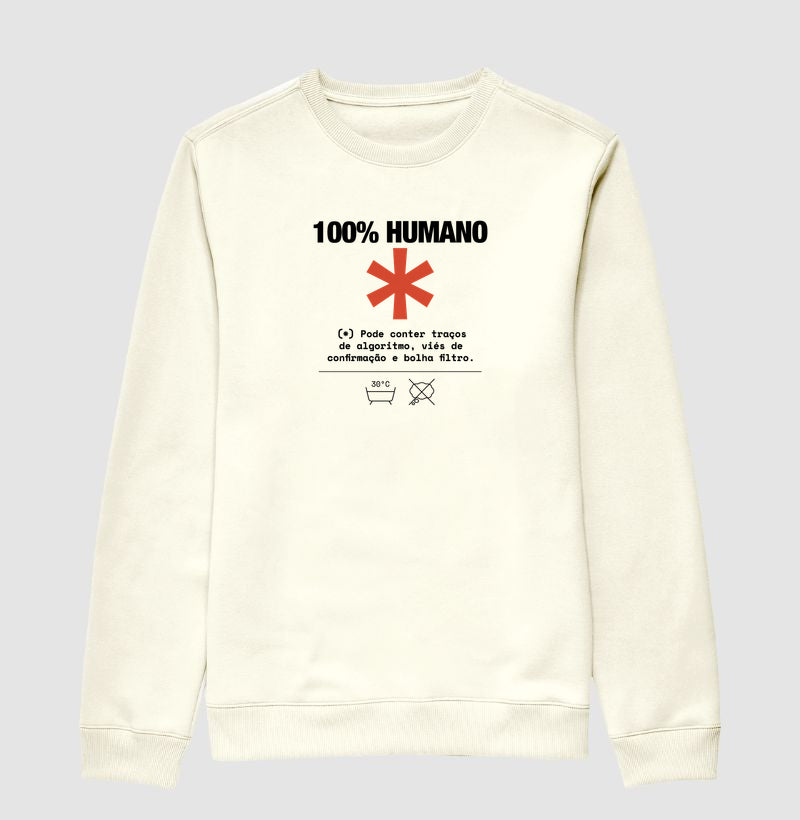 Suéter Moletom Off-White Unissex - Decomposition Label | Exallaxe