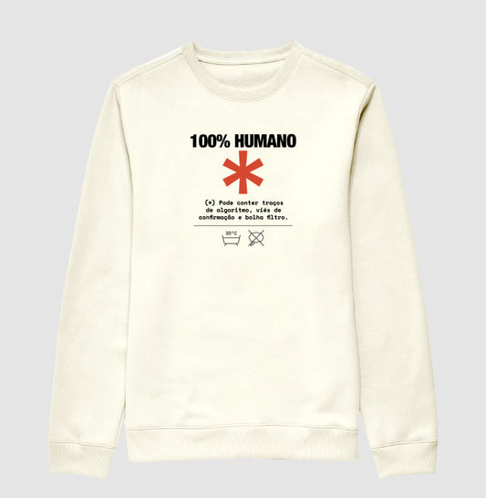 Suéter Moletom Off-White Unissex - Decomposition Label | Exallaxe