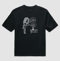 Camiseta Oversized Preta Unissex - Confissão Virtual | Exallaxe