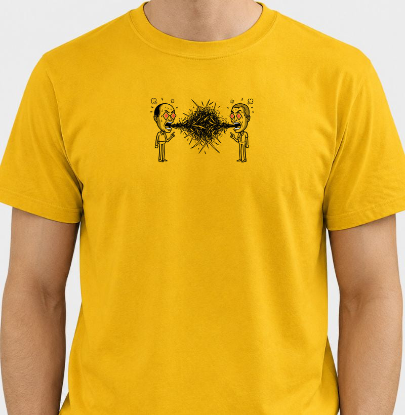 Camiseta Mostarda Unissex - Eloquência Muda | Exallaxe