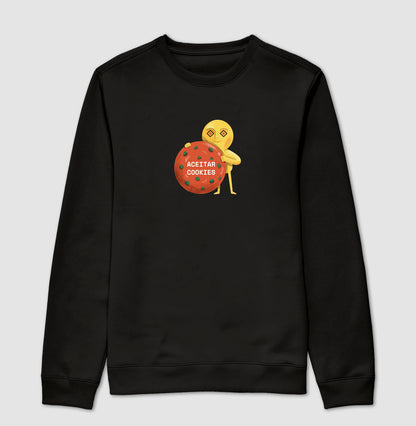 Suéter Moletom Preto Unissex - Candy Click | Exallaxe