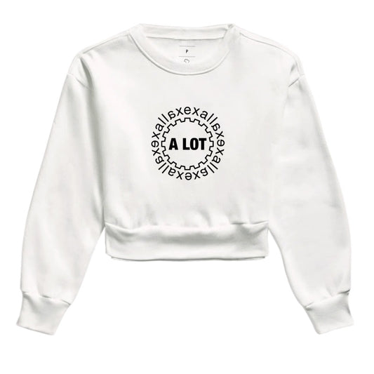 Moletom Cropped Branco - Escape In
