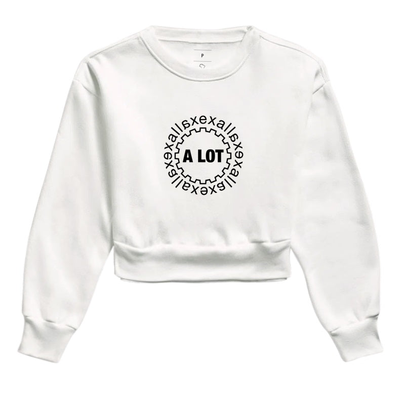 Moletom Cropped Branco - Escape In