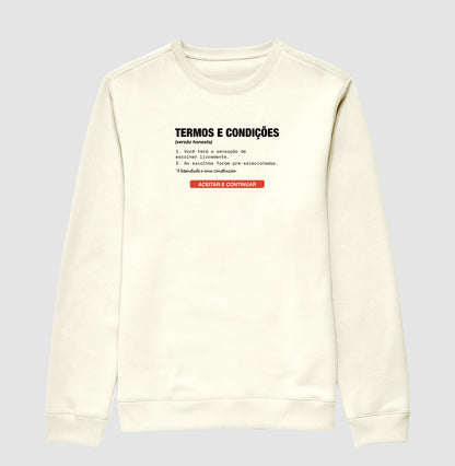 Suéter Moletom Off-White Unissex - Default Honesto