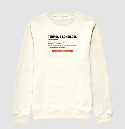 Suéter Moletom Off-White Unissex - Default Honesto
