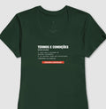 Camiseta Verde Feminina - Default Honesto